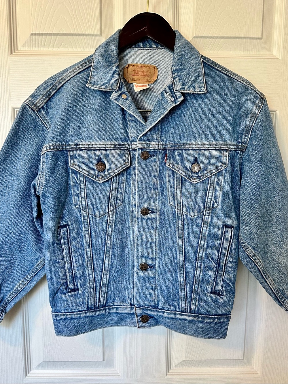 Levi's Kids Blue Denim Trucker Jacket